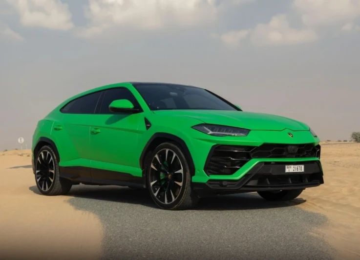 Lamborghini Urus 2022 GREEN RENTAL IN DUBAI - undefined